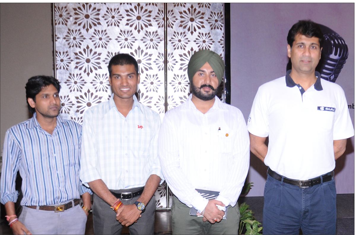 Mahesh Engla with Rahul Bajaj